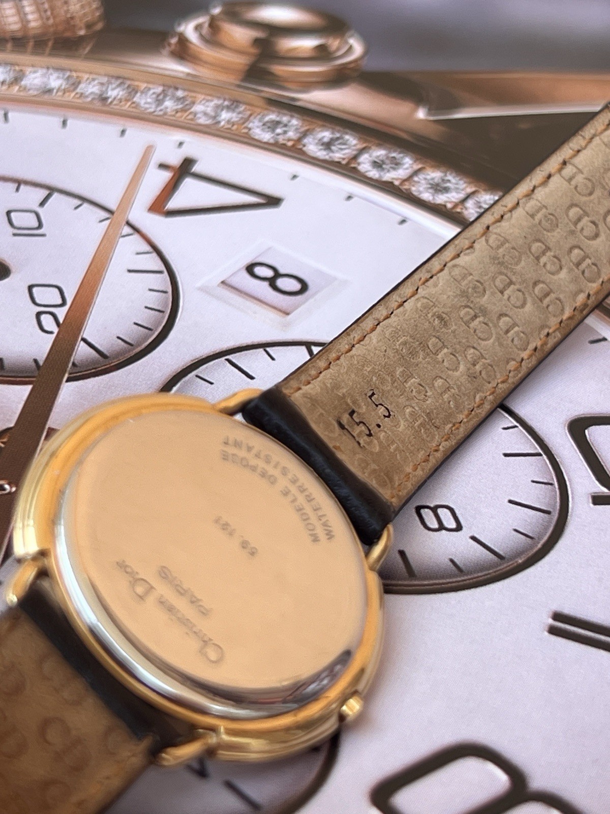 Vintage Christian Dior Gold Plated Watch | Step Case & Swiss Quartz Movement