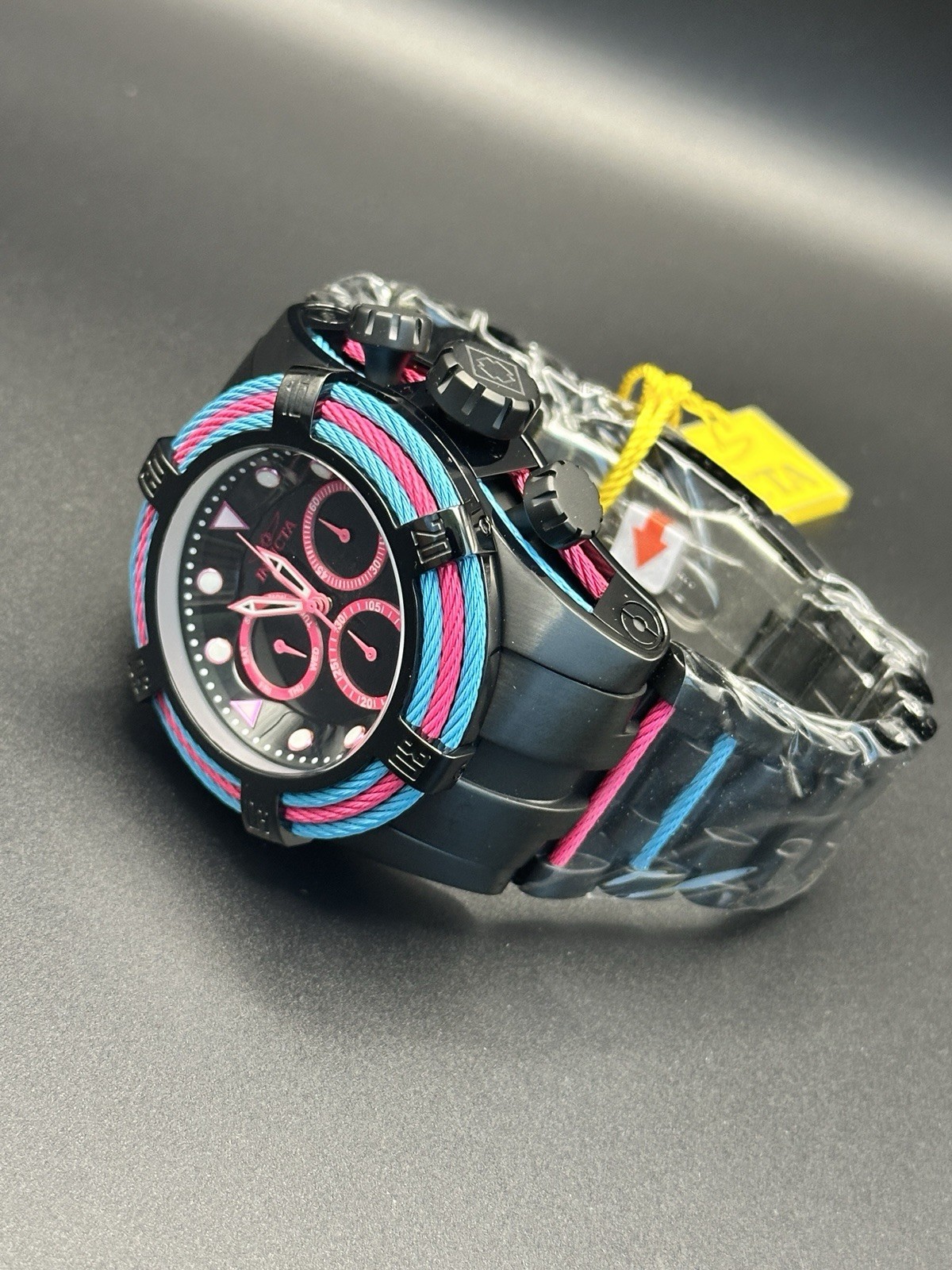 NEW Invicta Bolt South Beach 48605 53mm Chrono Swiss Ronda Z60 Quartz Watch