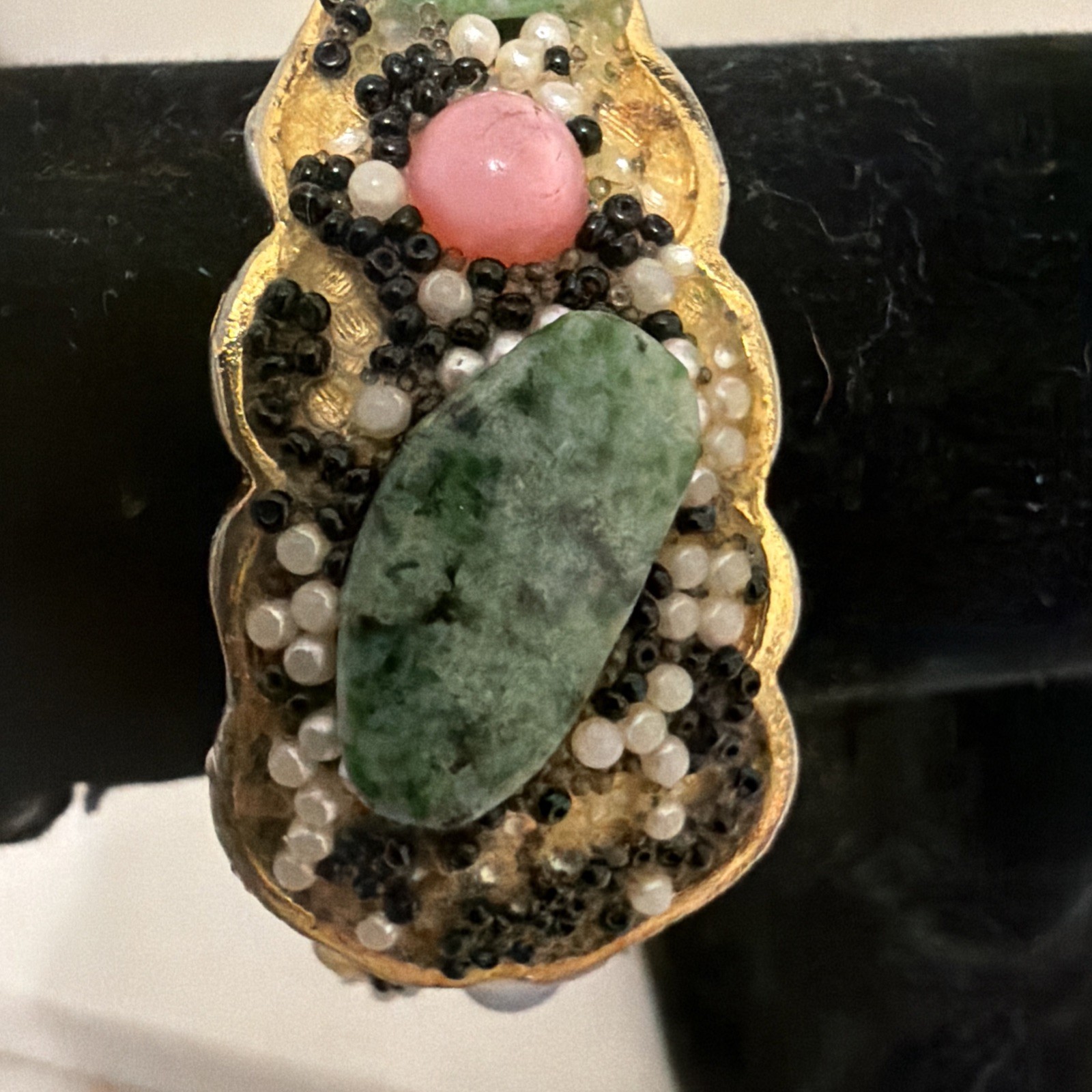 Vintage Norman De Luxe Bracelet Watch For Parts/Repairs – Missing Stones