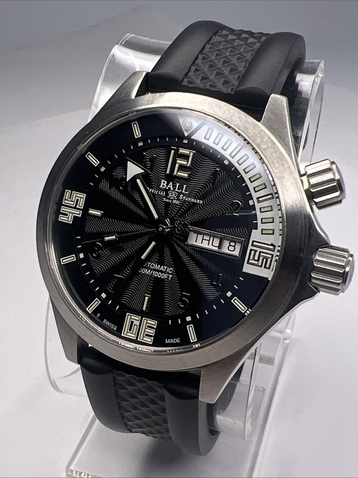 Ball Engineer Master II Diver DM2020A 42mm Day Date Automatic Chronograph Watch