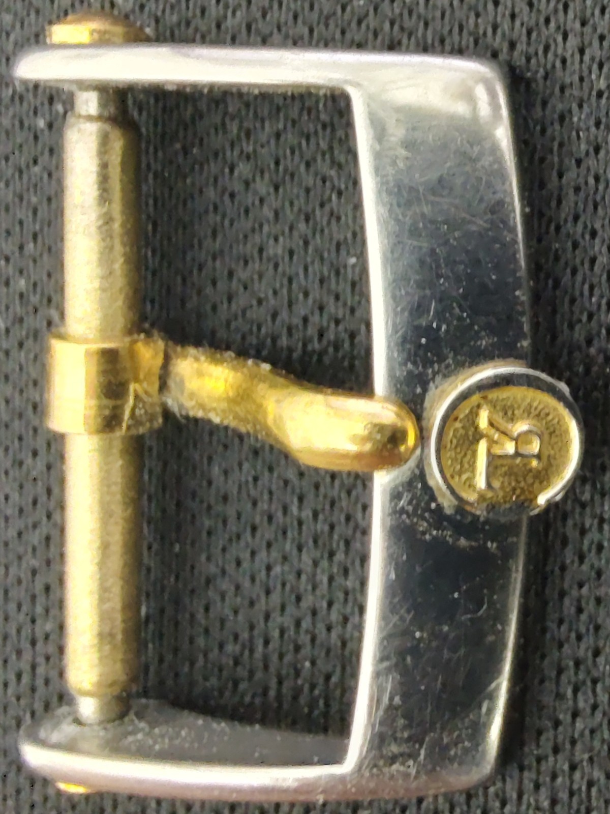 Original Chronoswiss Buckle 18mm Inner Pin Screwed S. Steel / Gold L@@K!