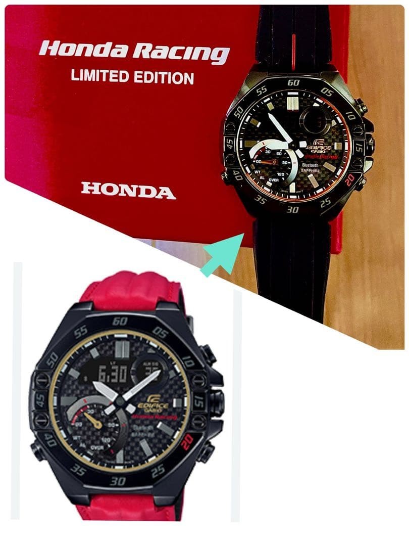 CASIO Edifice ECB-10HR Honda Racing 20th Ltd Custom