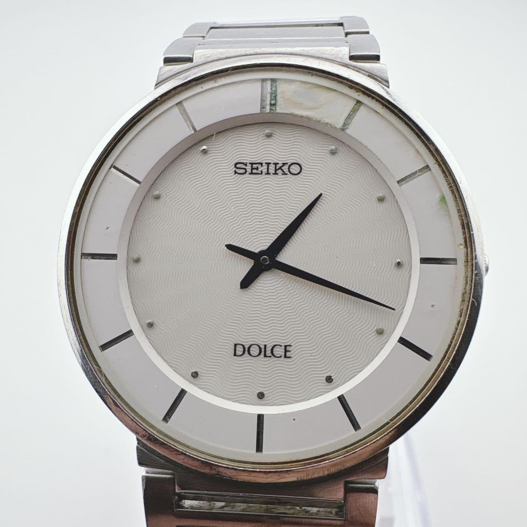 Seiko Dolce 4J40-0AC0 High-Accuracy Quartz Watch White Dial