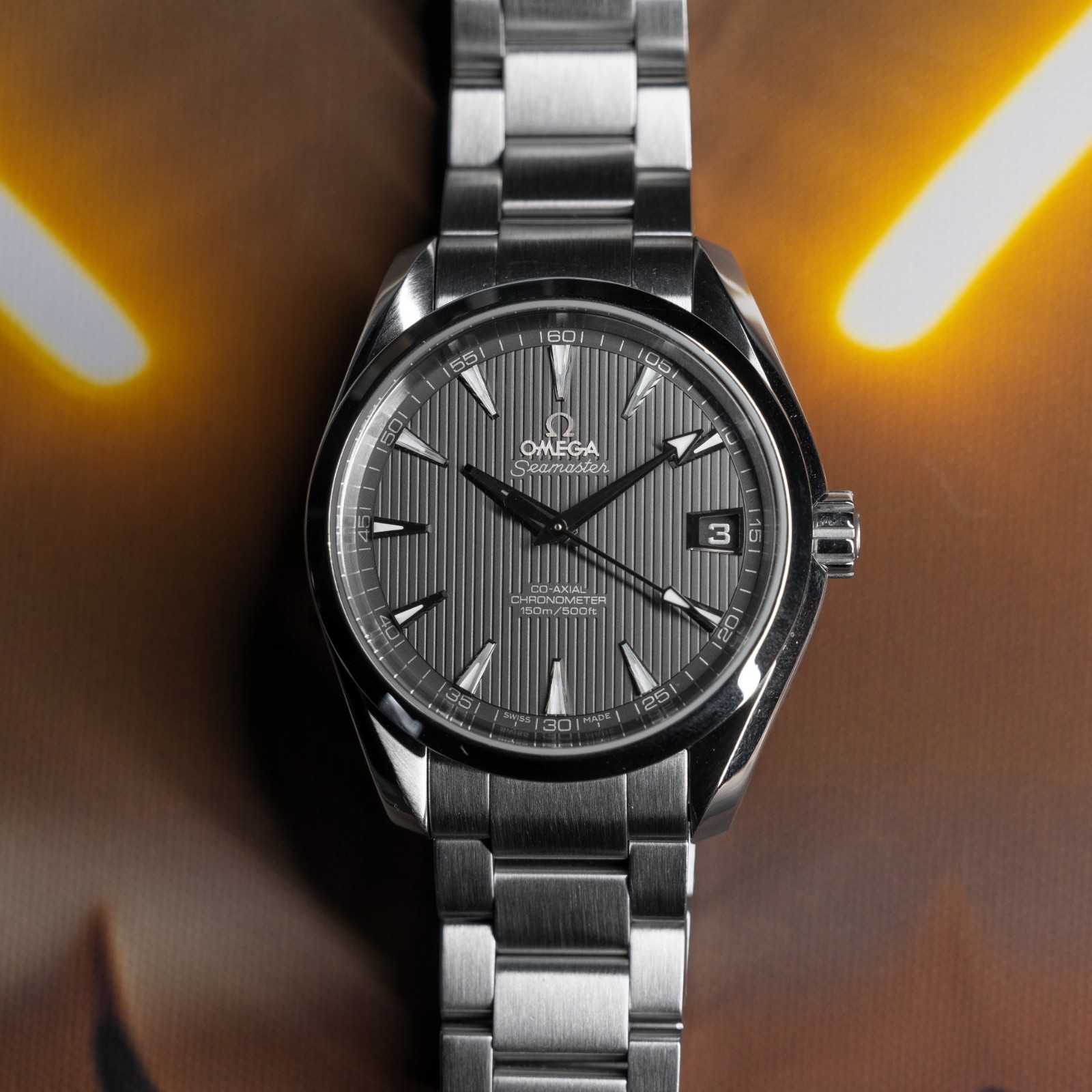 Omega Seamaster Aqua Terra Grey Teak Dial 38.5mm 231.10.39.21.06.001