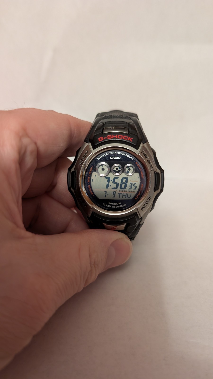 Vintage Casio G-Shock GW-500A (2688) Tough Solar Atomic Watch – MINT 2005 Run
