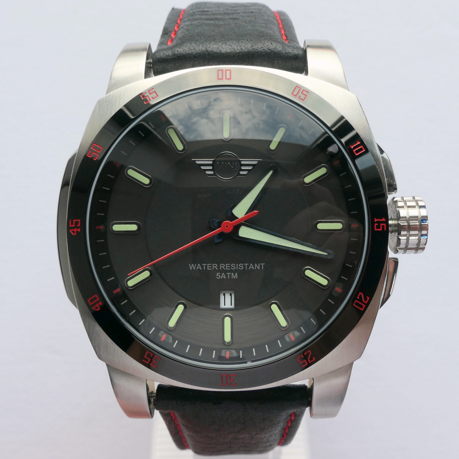 MINI John Cooper Works S JCW Rally Racing Car Accessory Sport Chilli Red Watch