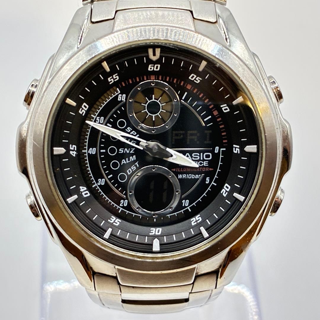 CASIO EDIFICE EFA-116 Quartz Men’s Watch Black Chronograph