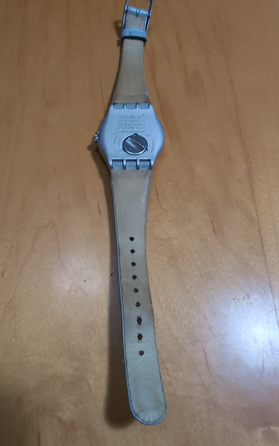 Swatch Irony Aluminum Falling Star Gray Silver Dial AG 2000