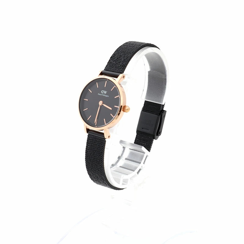 Daniel Wellington DW00100441 Quadro Pressed Black Dial Square Watch New R8041385