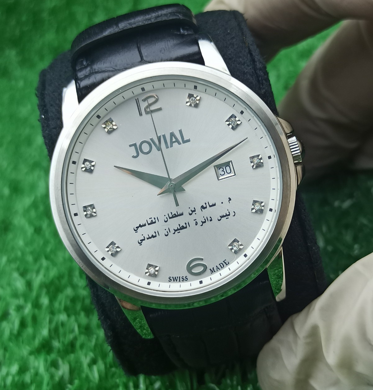 Rare Memorial Jovial Watch For Salim bin Sultan Al Qasimi UAE Governer’s Gifts