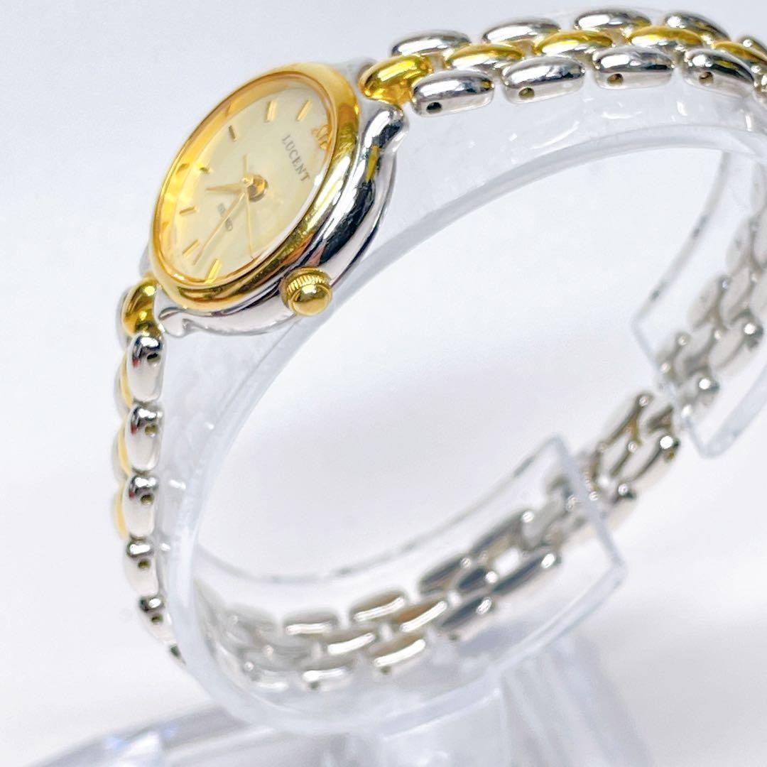 Seiko Lucent Quartz Dress Watch 1E21-0E80 Two-Tone wrist 16.0cm/6.3in