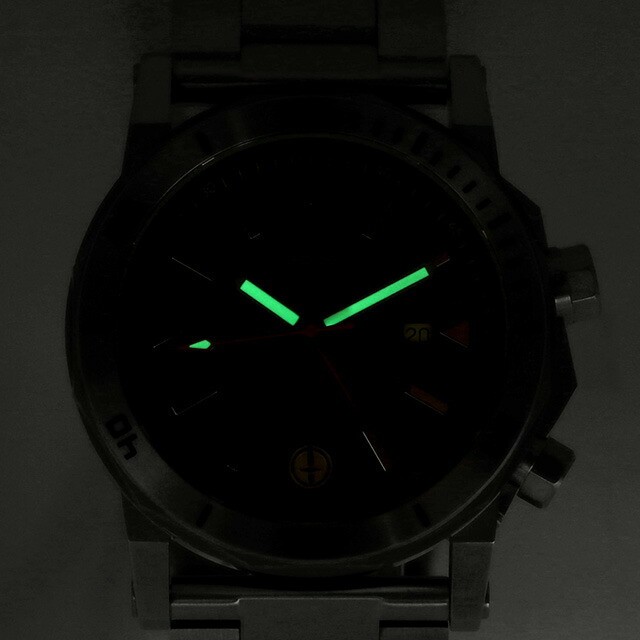 MTM H-61 Quartz Wristwatch MTM H61-SSL-BLUE-MBSS Analog Blue With Box Men