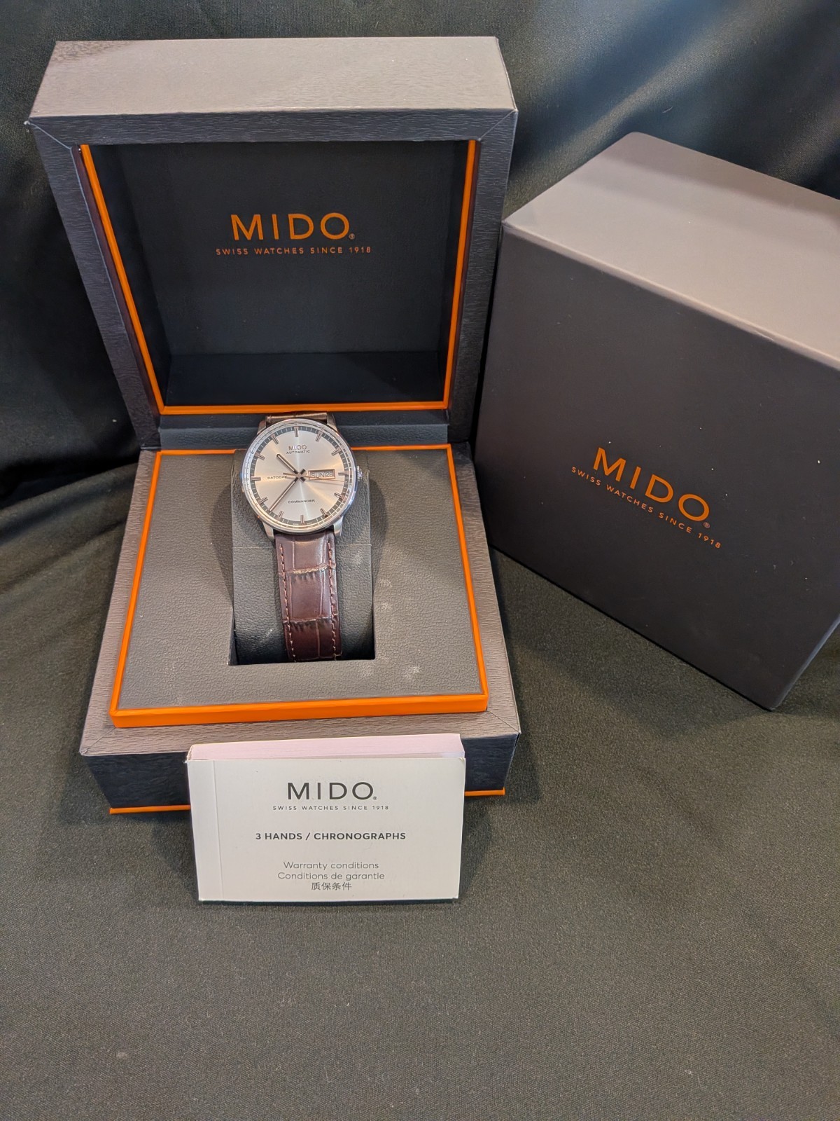 MIDO Commander II Automatic Silver Dial Men’s Watch M016.430.16.031.80