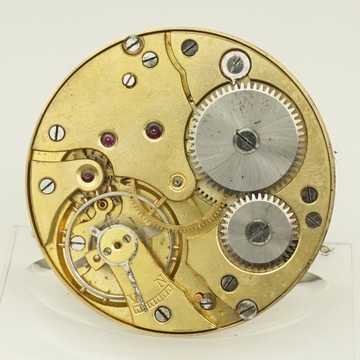 Rare! Pocket Watch Movement Men’s no fusee duplex chronometer no repeater RAR