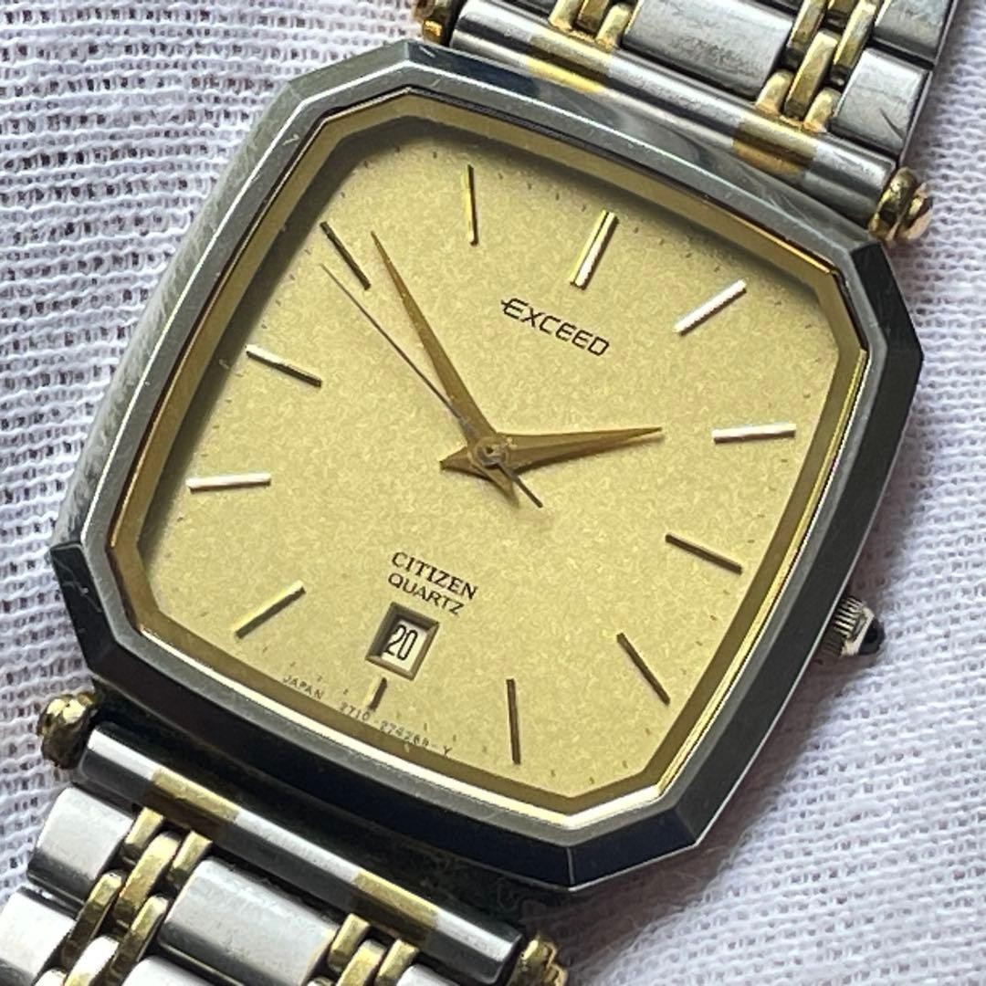 CITIZEN EXCEED QUARTZ 2710-272510 CM 【USED】