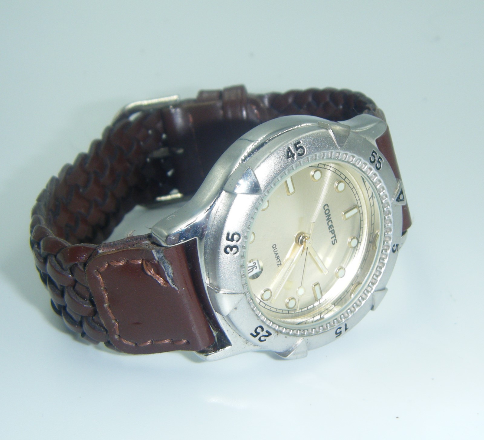Concepts In Time N.Y. Unisex Divers Style Quartz Watch Excellent Condition