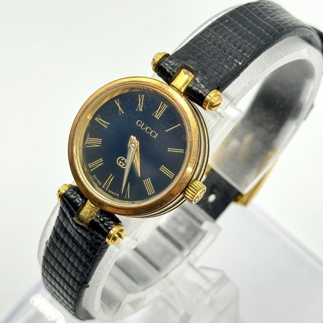 Working item GUCCI Watch Sherry Line Black Dial Quartz 2 Hands