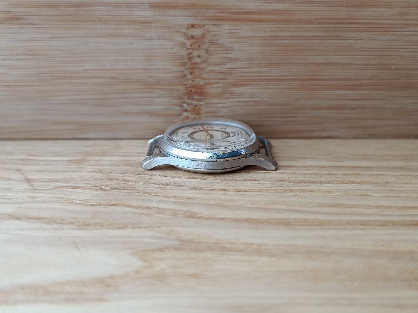 VINTAGE Men’s Wristwatch POBEDA Mechanical Watch 2602 SOVIET/USSR Serviced! 50s