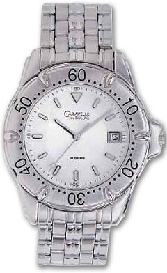 BULOVA CARAVELLE MEN’S SPORT QUARTZ CALENDAR BRACELET (41B12) MSRP $99.99