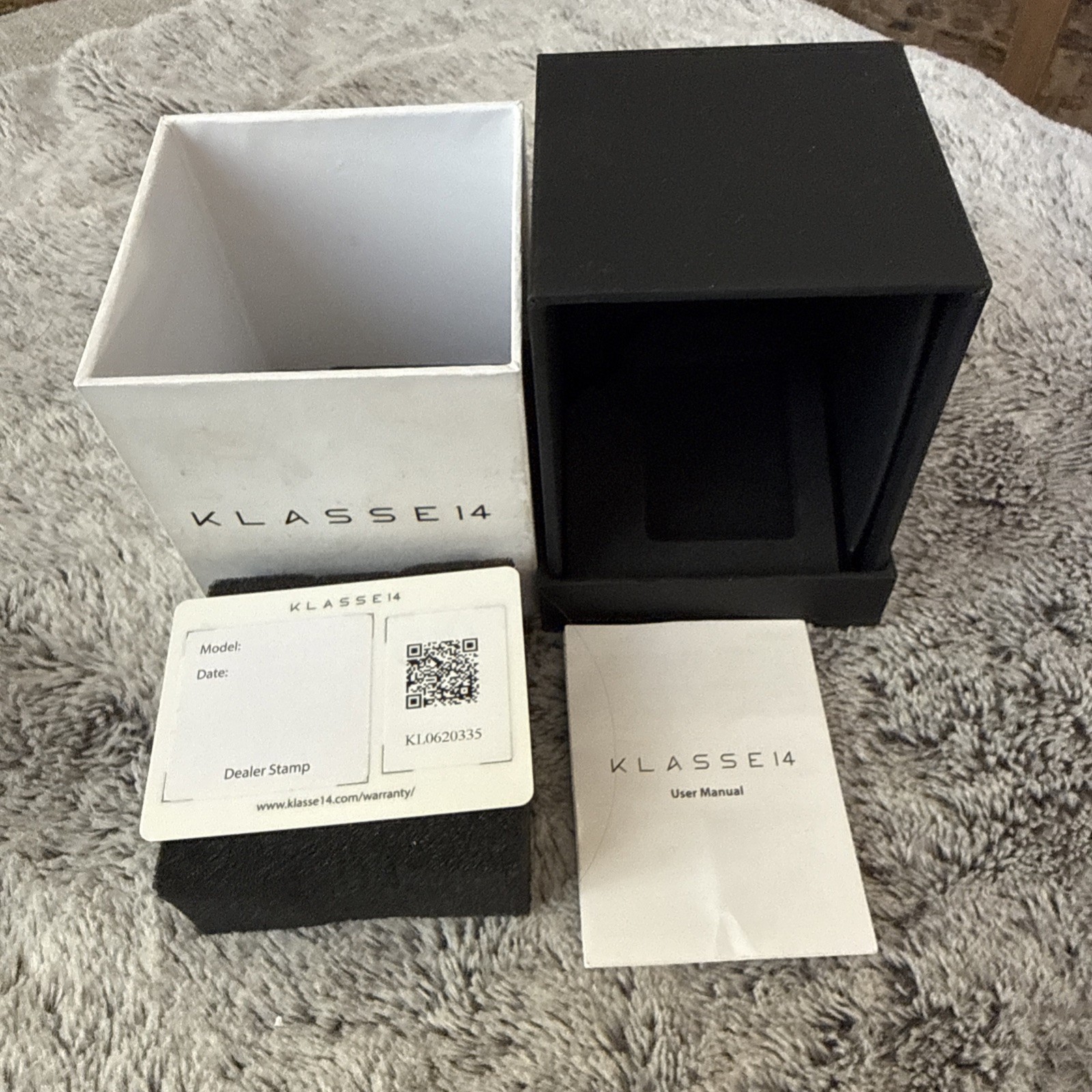 KLASSE14 IMPERFECT XJT Quartz Analog Watch Black Excellent 🌲