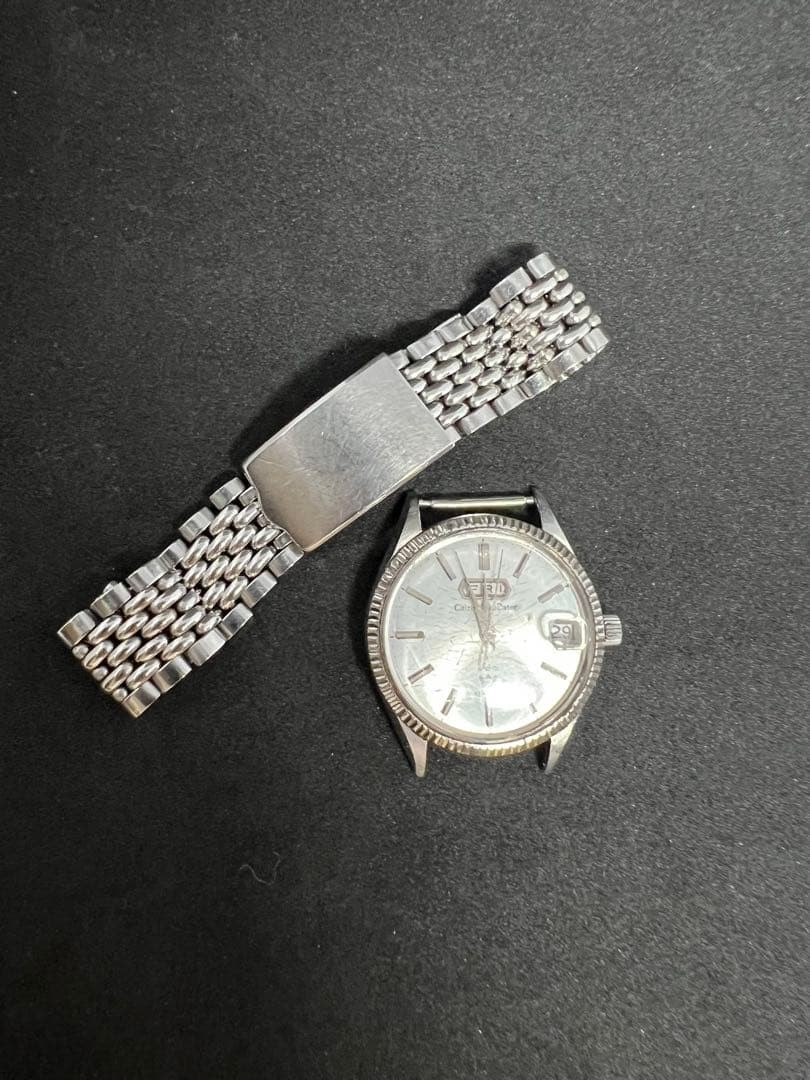 Citizen Autodata 7 1966 Automatic Watch Verified Working Manual Date