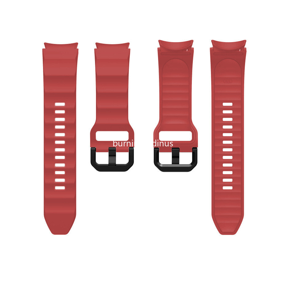 Samsung Rugged Silicone Watch Band Strap for Galaxy Watch 4 5 6 40/44/43/47mm
