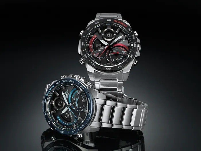 CASIO EDIFICE Smartphone Link Bluetooth ECB 900DB 1A Black x Silver Men’s Watch