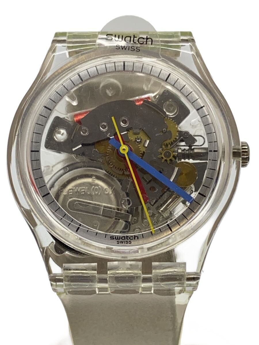 SWATCH SO28K100-S06 Quartz Black Watch Excellent JAPAN