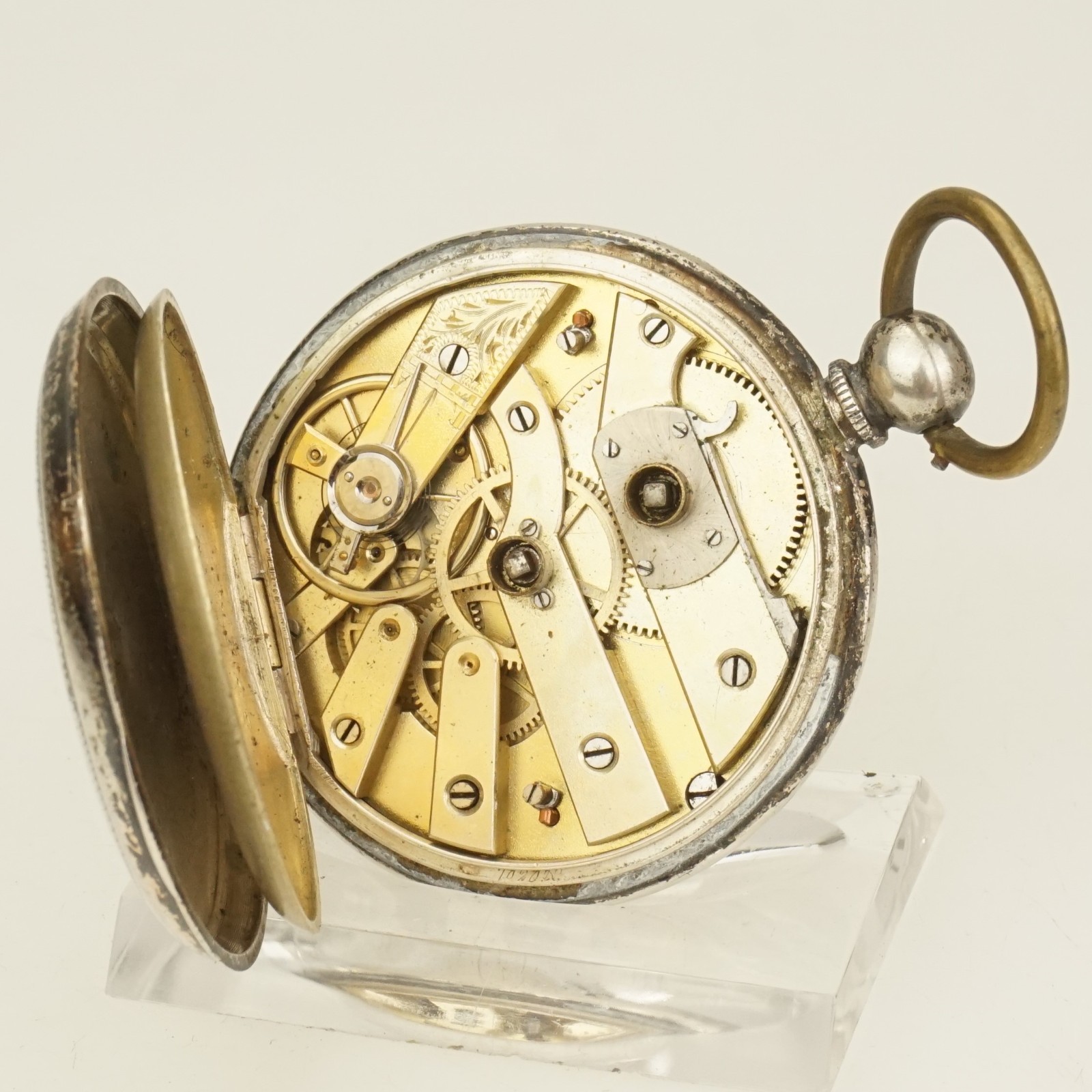 Rare! Silver Pocket watch Men’s no repeater no fusee no duplex not for scrap RAR