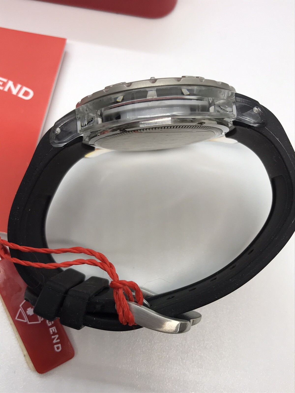 Swiss Legend Watch Portofino Collection Mineral Crystal In Box SL-40045-11