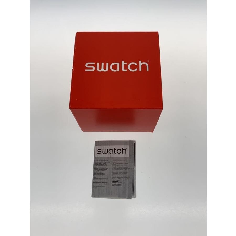 SWATCH◆Quartz watch/Analog/Rubber/SR1130SW//