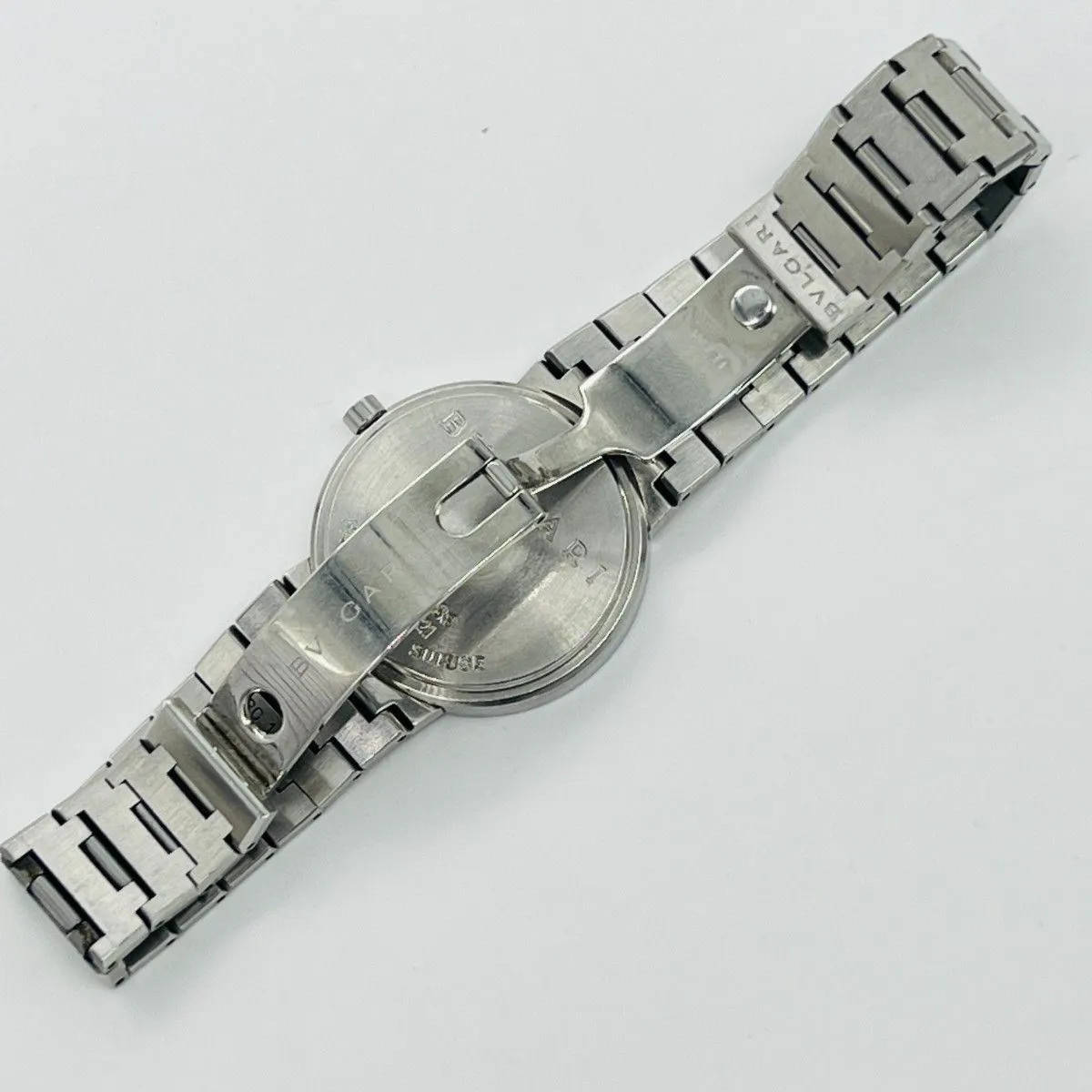BVLGARI BB33SS L232821 SS QZ Black Dial 33mm Silver Battery