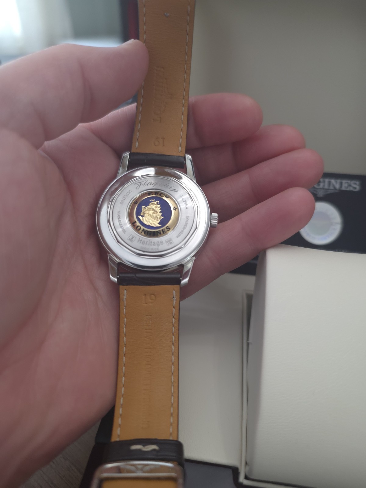 longines watch men automatic Flagship Heritage 38.5 MM