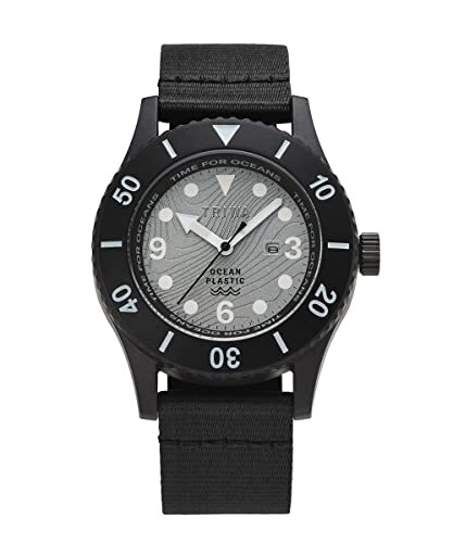 TRIWA Watch TFO222-CL150101-J TIME FOR SUB OCEANS CAMP 10 ATM Black