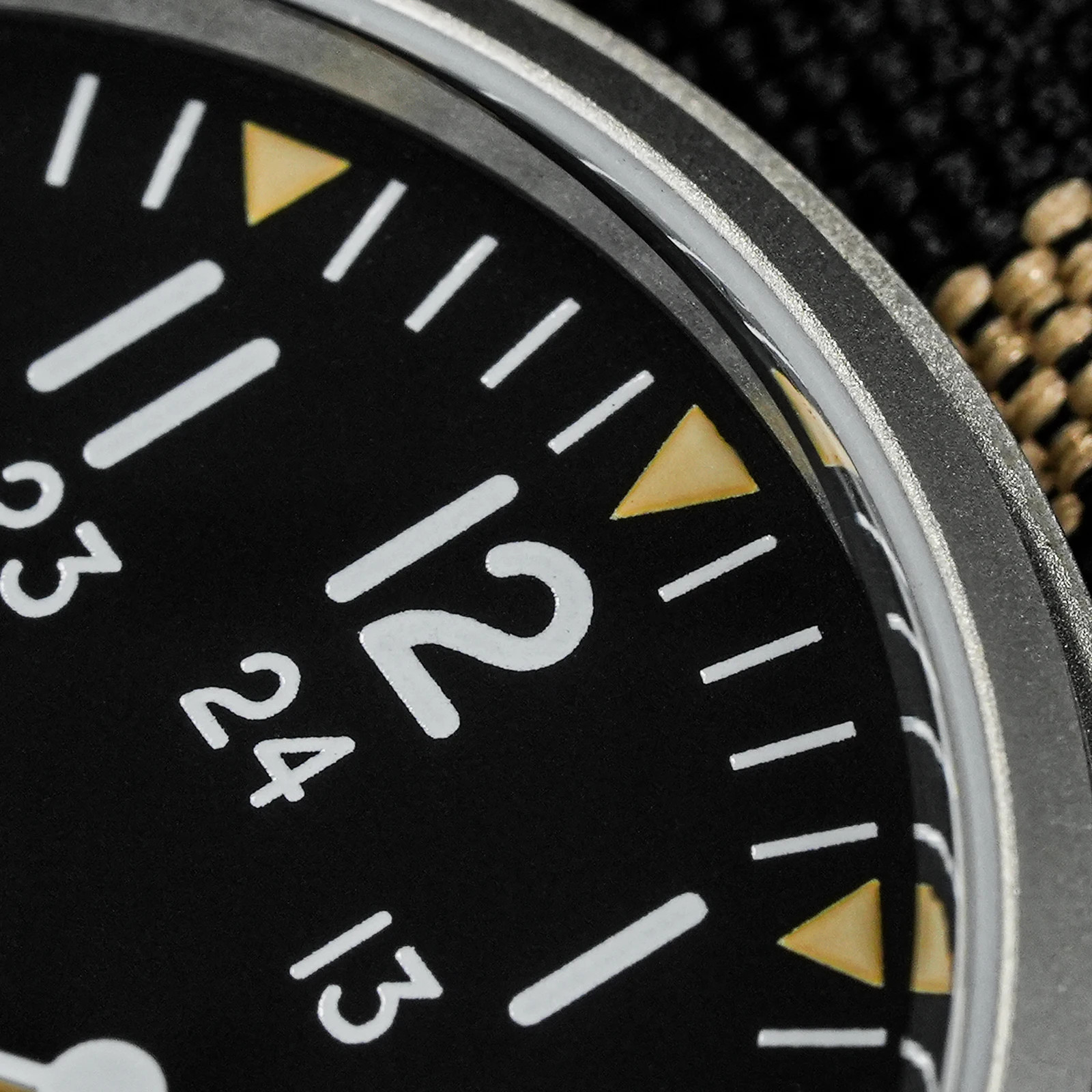 Militado ML07 Vintage Watch Miyota Super 2035 Movement Domed Sapphire Luminous