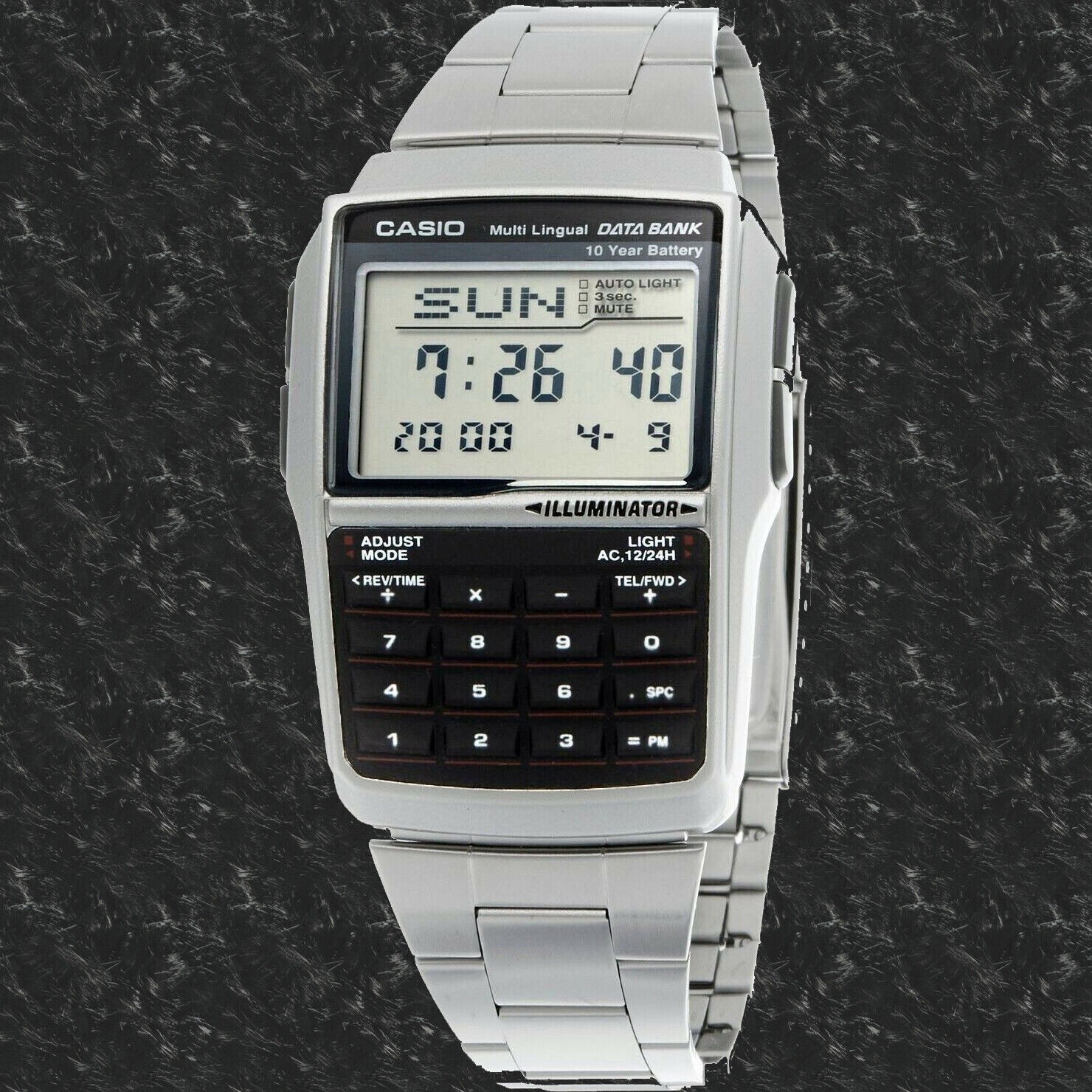 Men’s Casio Databank Calculator Watch DBC-32D-1A DBC32D-1A