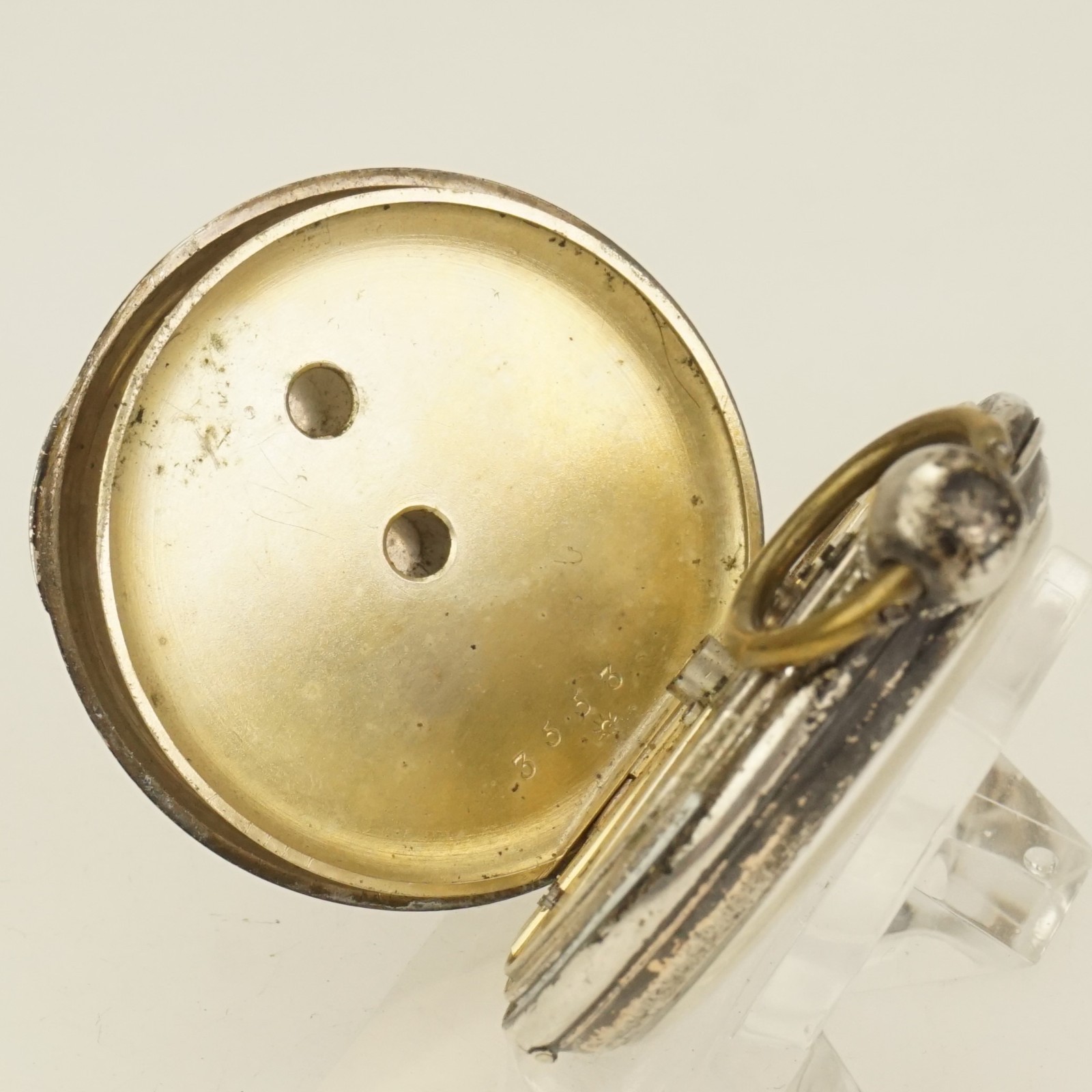 Rare! Silver Pocket watch Men’s no repeater no fusee no duplex not for scrap RAR