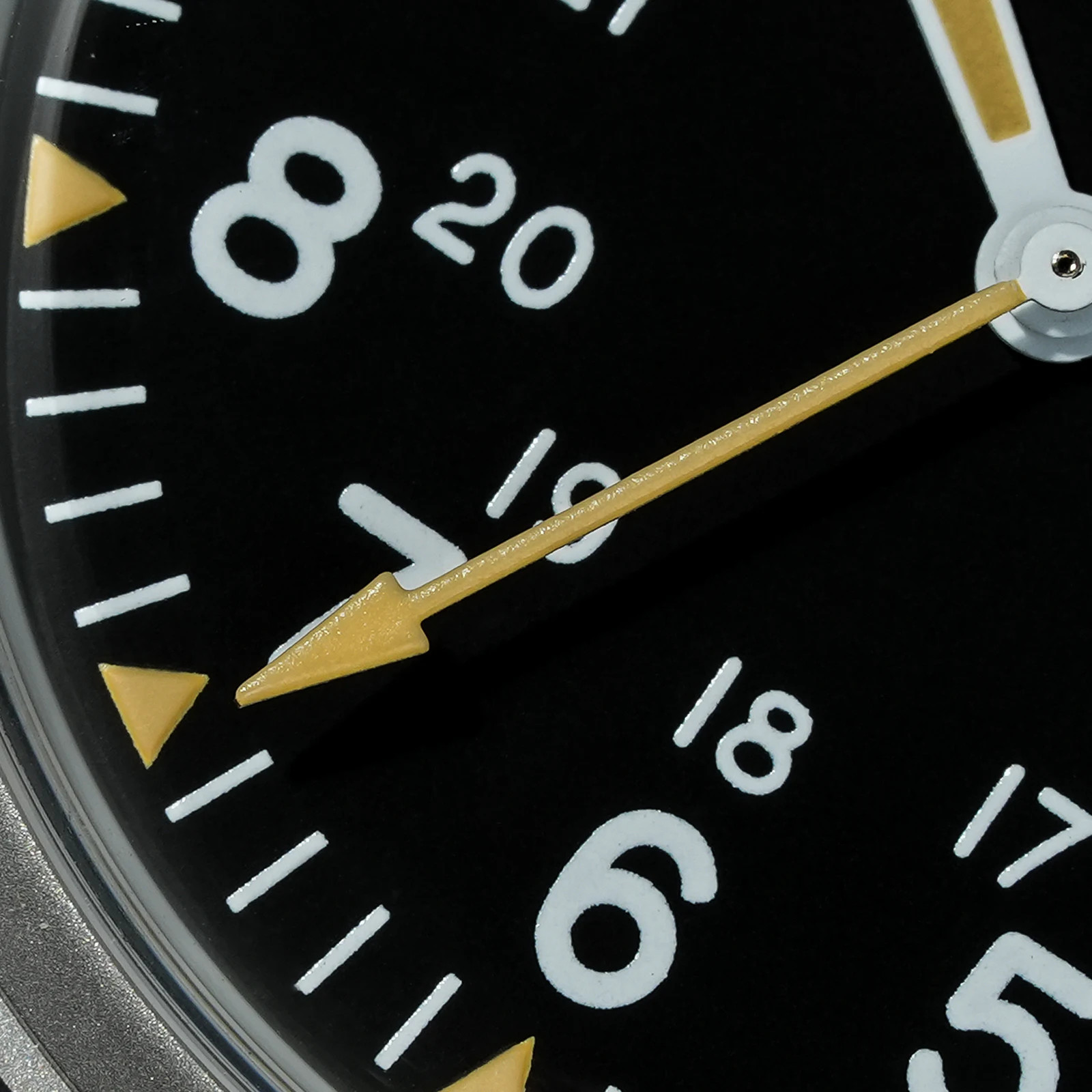 Militado ML07 Vintage Watch Miyota Super 2035 Movement Domed Sapphire Luminous