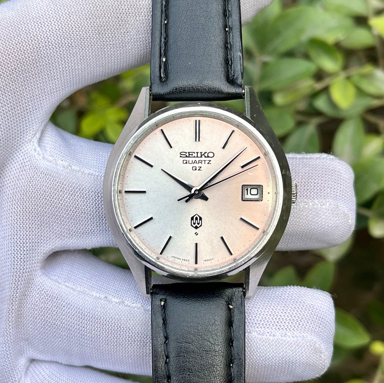 Vintage Seiko QZ Patina Dial JDM Dress Formal Japan Men’s Quartz Watch 0922-8000