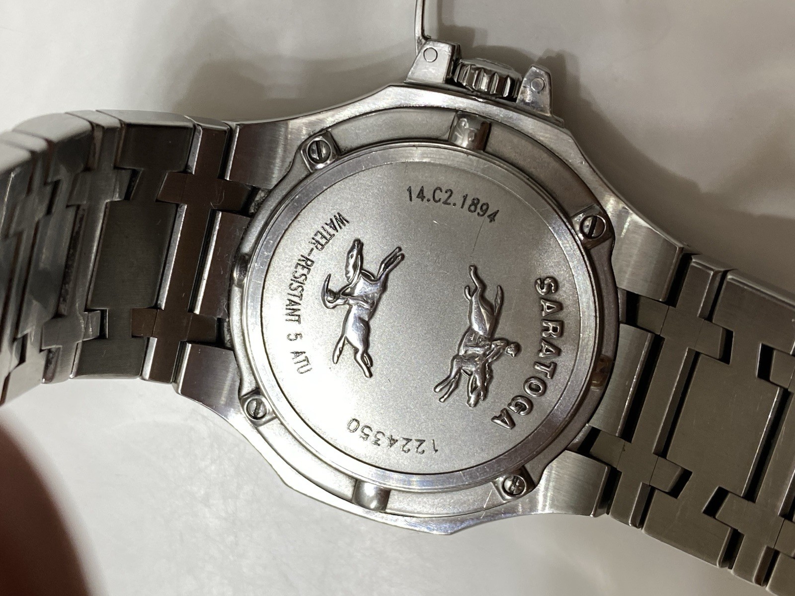 Concord Saratoga Date Swiss Made Unisex Quartz Watch