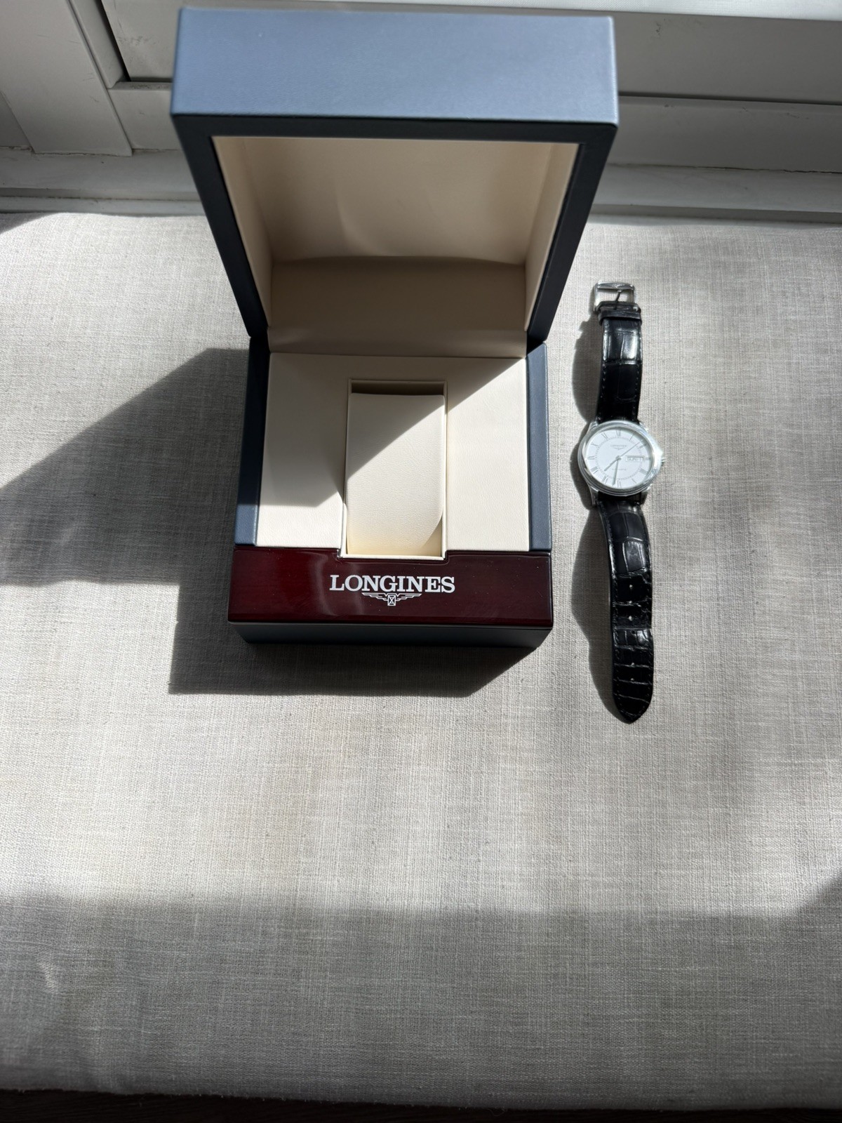 Longines Flagship Silver L4.899.4.21.2