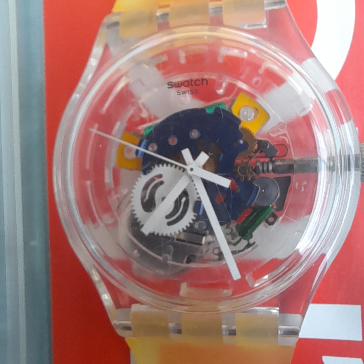 RANDOM GHOST QUARTZ WATCH, SUOK 111, year 2013, WITH BOX, VINTAGE
