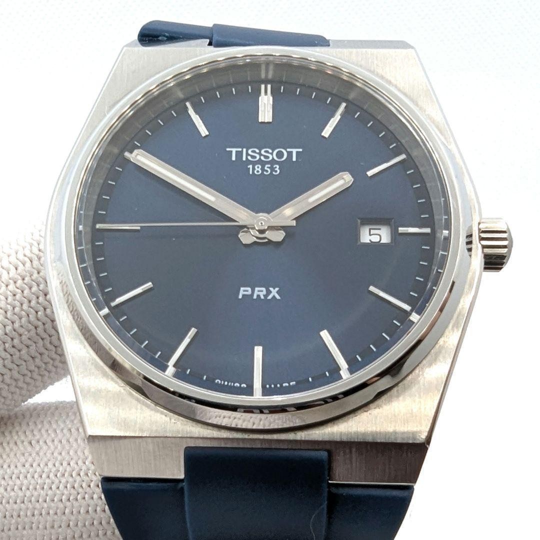 Tissot PRX T-Classic 1852 Watch Battery Replacement Bowtie Strap From Japan