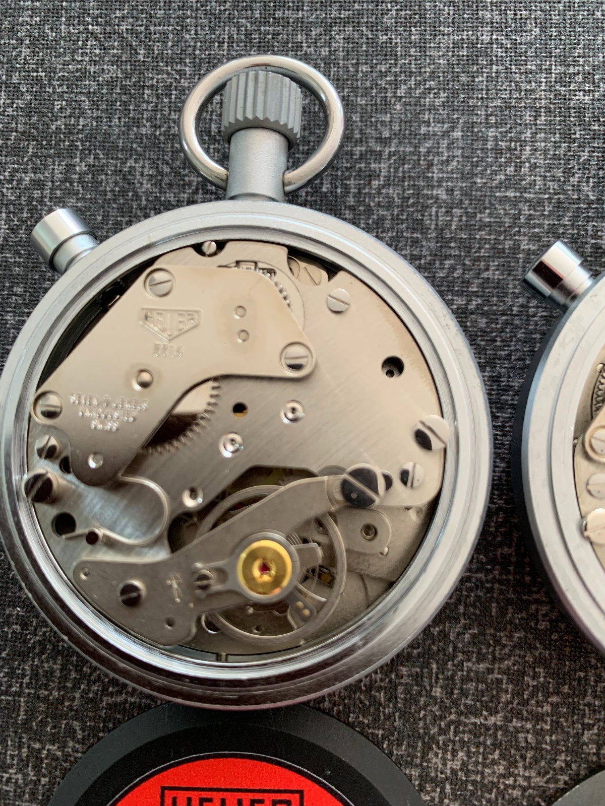 Heuer 12 Hour 0-60 minute register Rally Timer Serviced