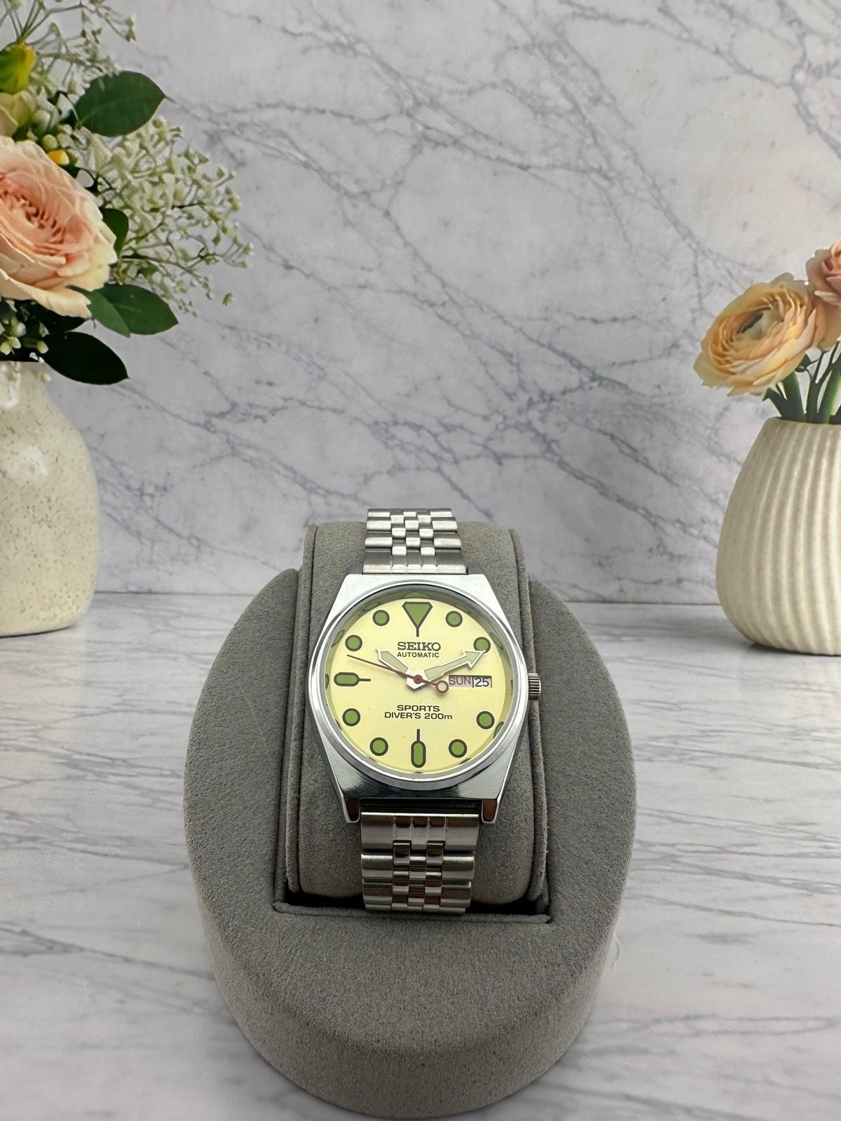 Vintage Seiko Automatic 6309A 17 Jewels D/D Japan made Man’s Wrist Watch