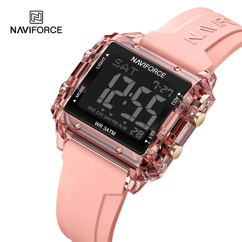 2025 New Design Women Watch Silicone Strap LED Digital Sports Fashion Casual