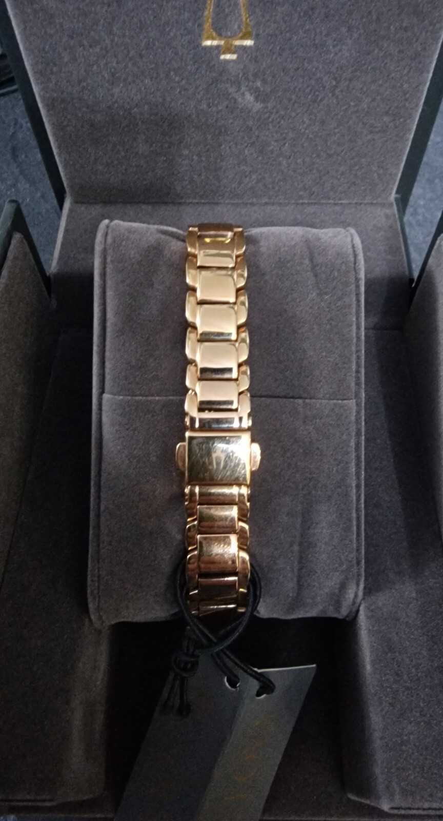 Bulova 97L151 Classic Ladies Watch, Stainless Steel Rose Gold with Box