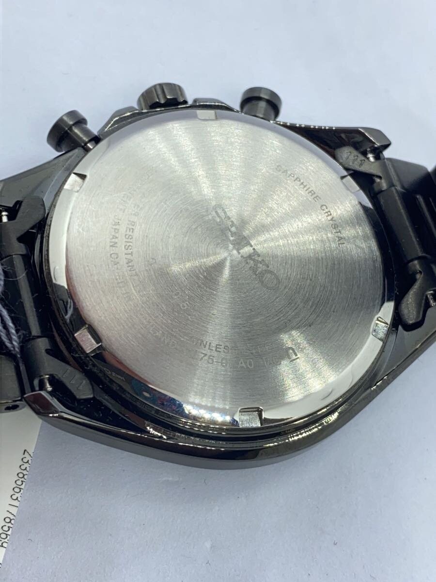 SEIKO THE STANDARD Solar Watch Gunmetal Box and Manual SBPY169 V175 0FA0
