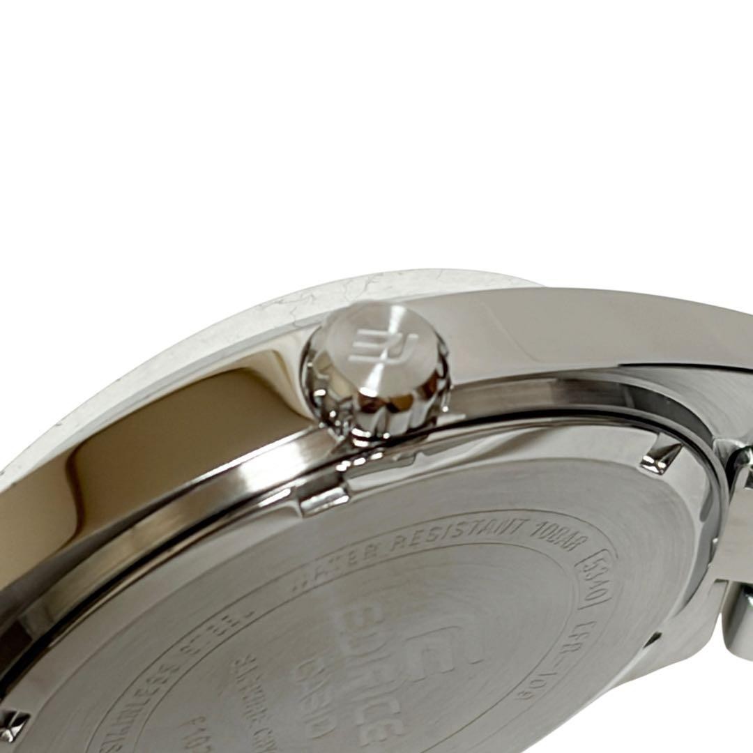 CASIO EDIFICE EFB 109DJ 7AJF Men s Wristwatch Quartz SS Silver
