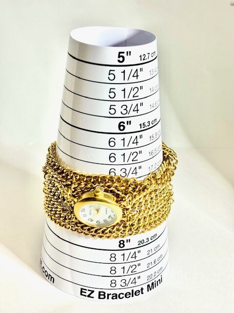 Chain Bracelet Watch, Gold Chain Watch